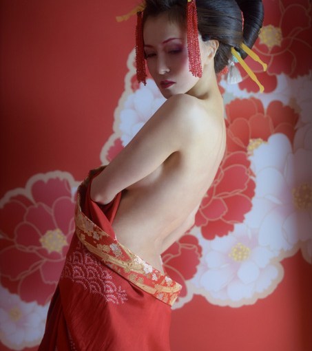 Oiran dark-red
