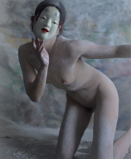 小麦粉をまぶす・・