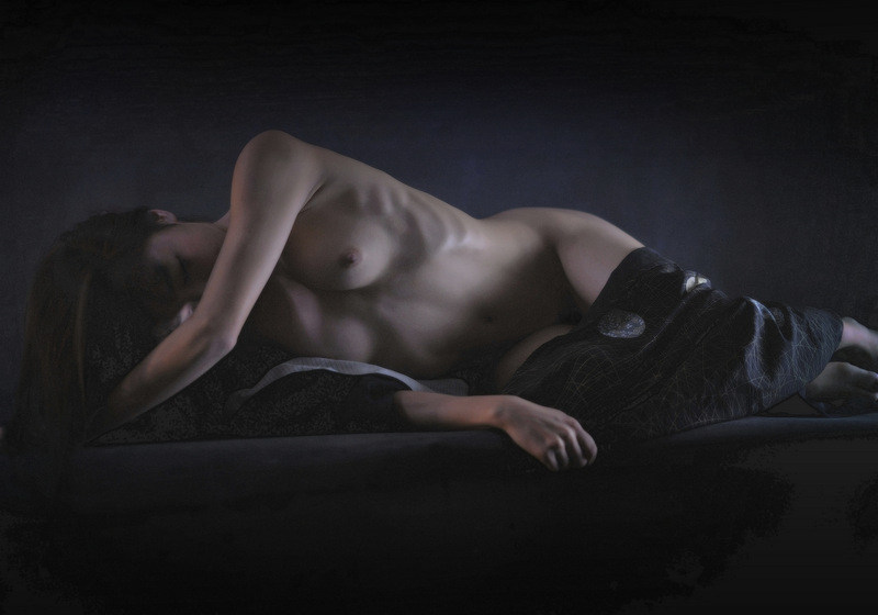 裸婦  作品モデル画像