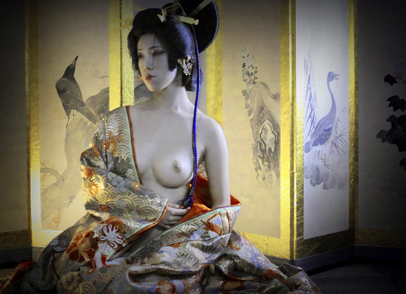 nude Not a geisha, but an oiran