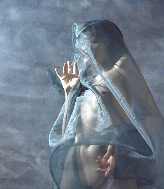 洗練されたヌードポーズ