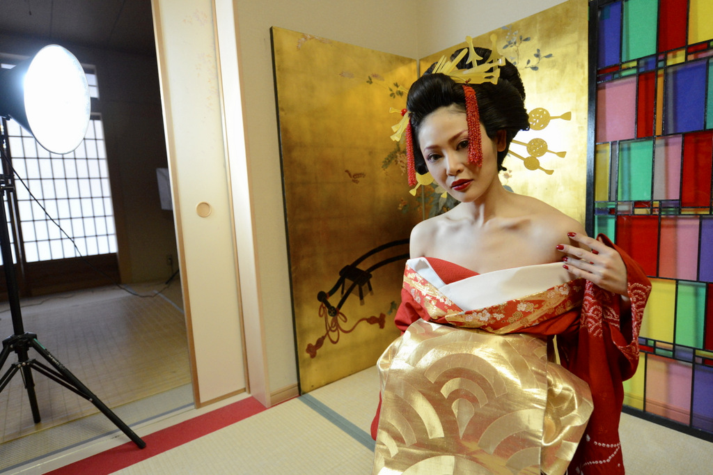 Traditional arts Geisya in Kyoto