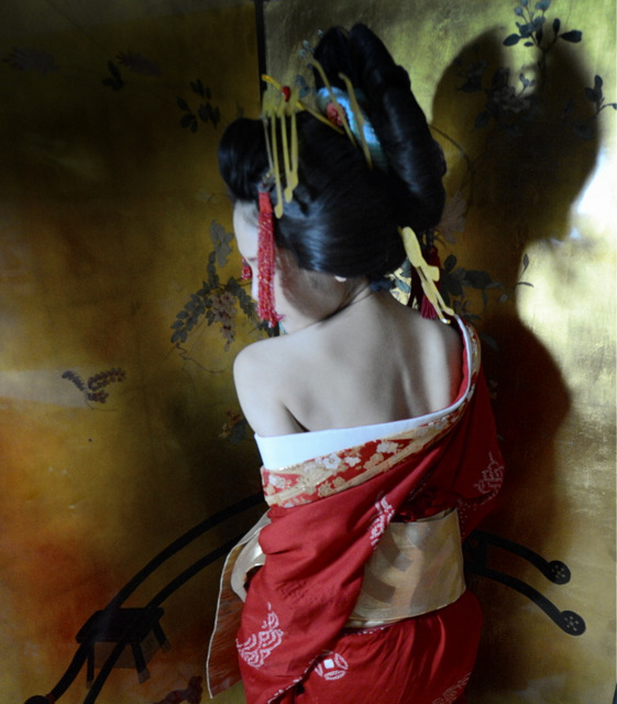 京都の花魁の画像