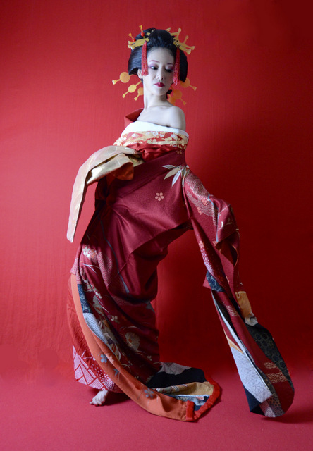 京都の花魁の画像