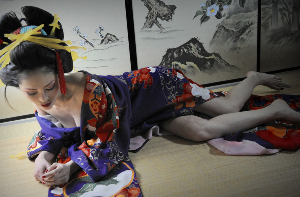 Traditional arts Geisya in Kyoto