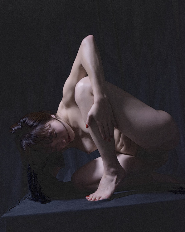 裸婦  作品モデル画像