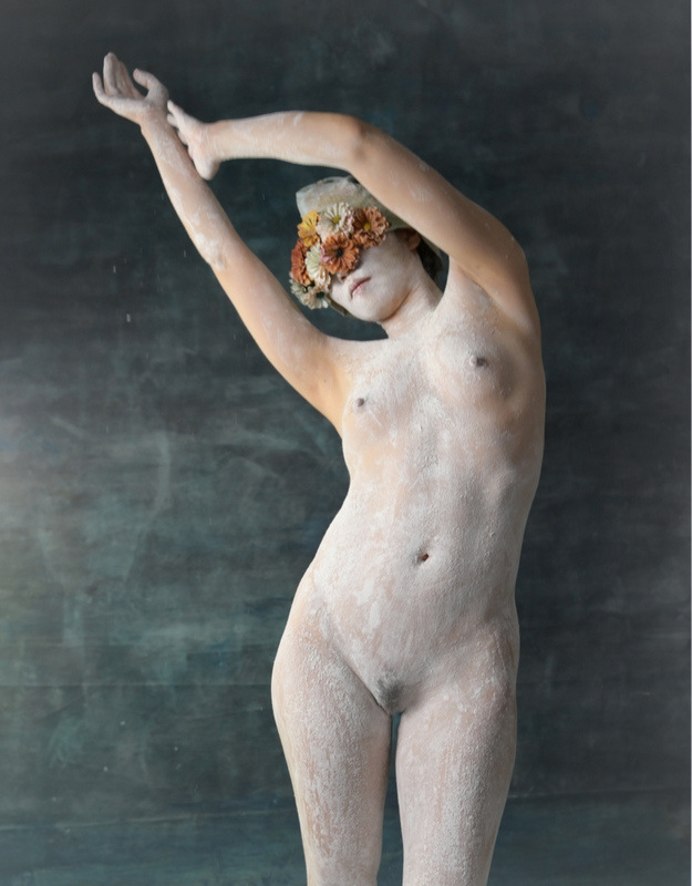 Mone Anri gypsum statue