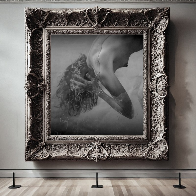 洗練されたヌードポーズ